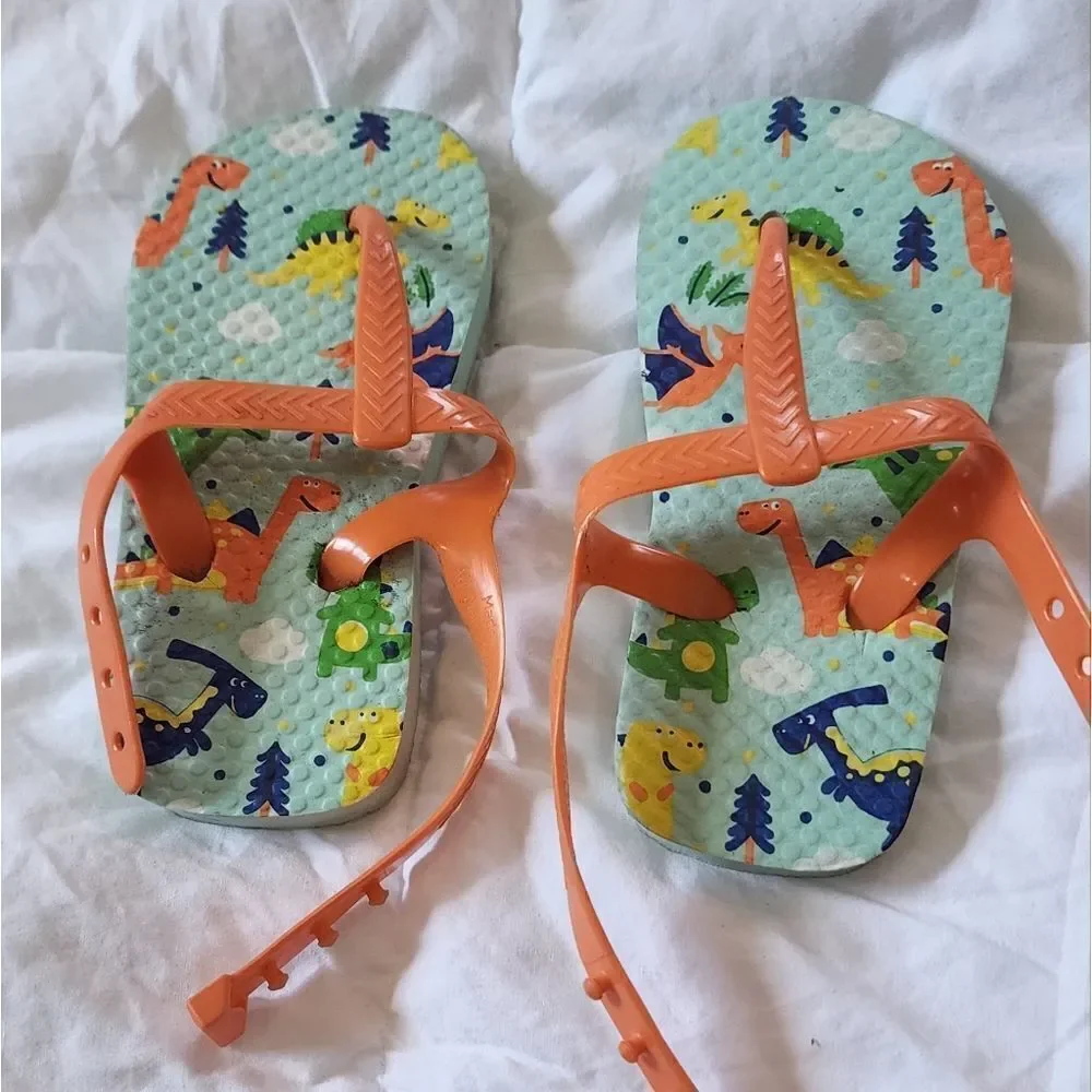 🏖 Toddler Sandals Flip Flops with back Size 7/8